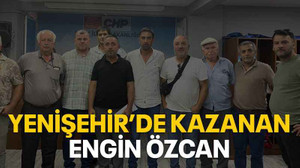 Yenişehir’de kazanan Engin Özcan
